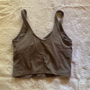 Lulu lemon plum align tank top size 4